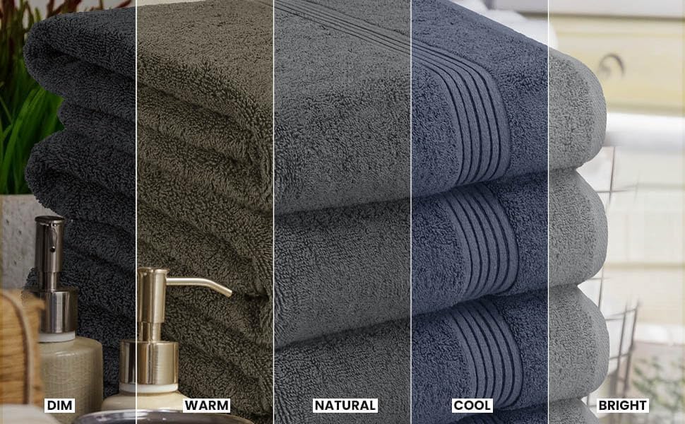 Utopia Towels 4 Pack Bath Towels Set, 27 by 54 Inches, 100% Ring Spun Cotton,...