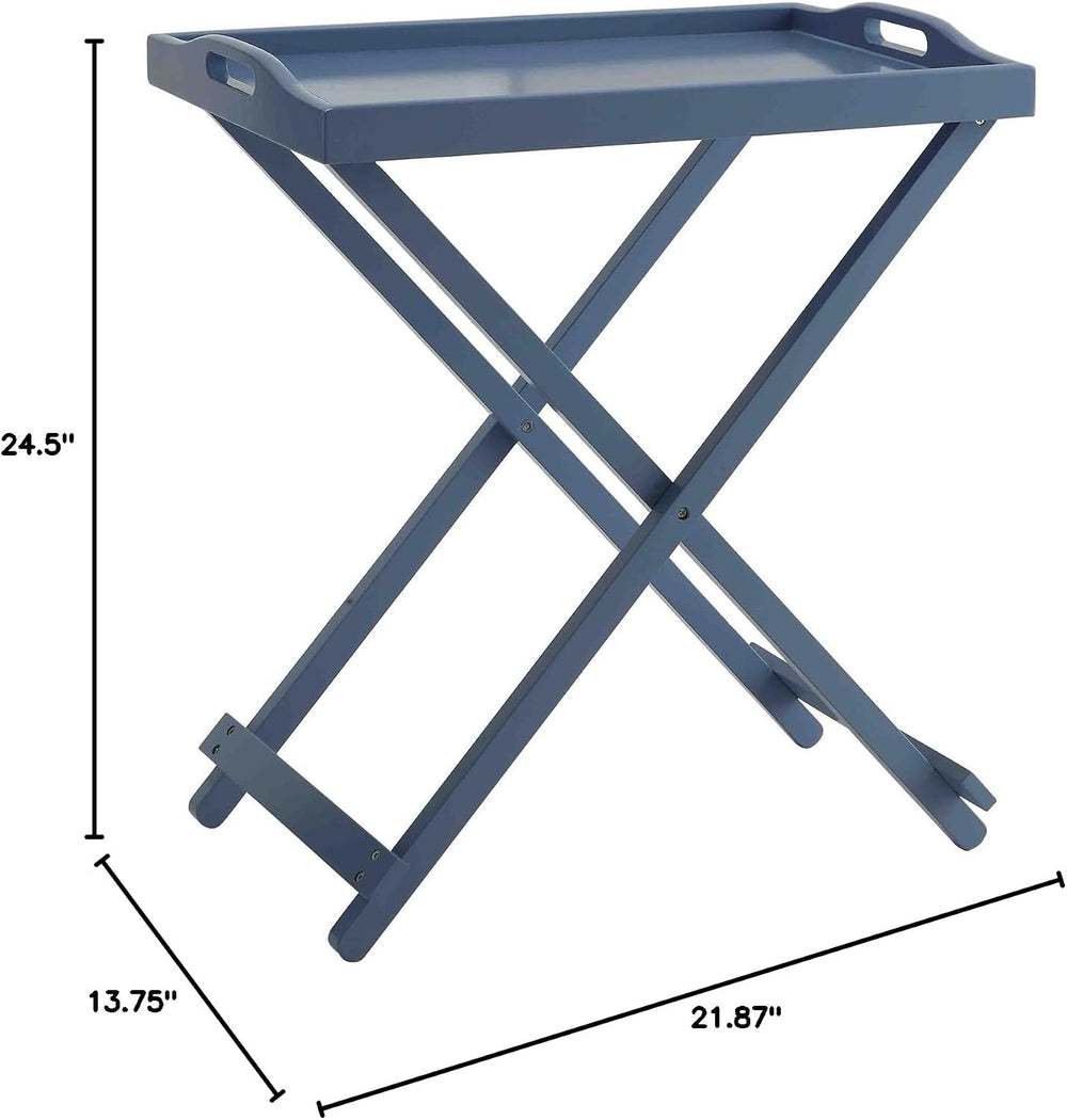 Convenience Concepts Designs2Go Tray Table, Blue