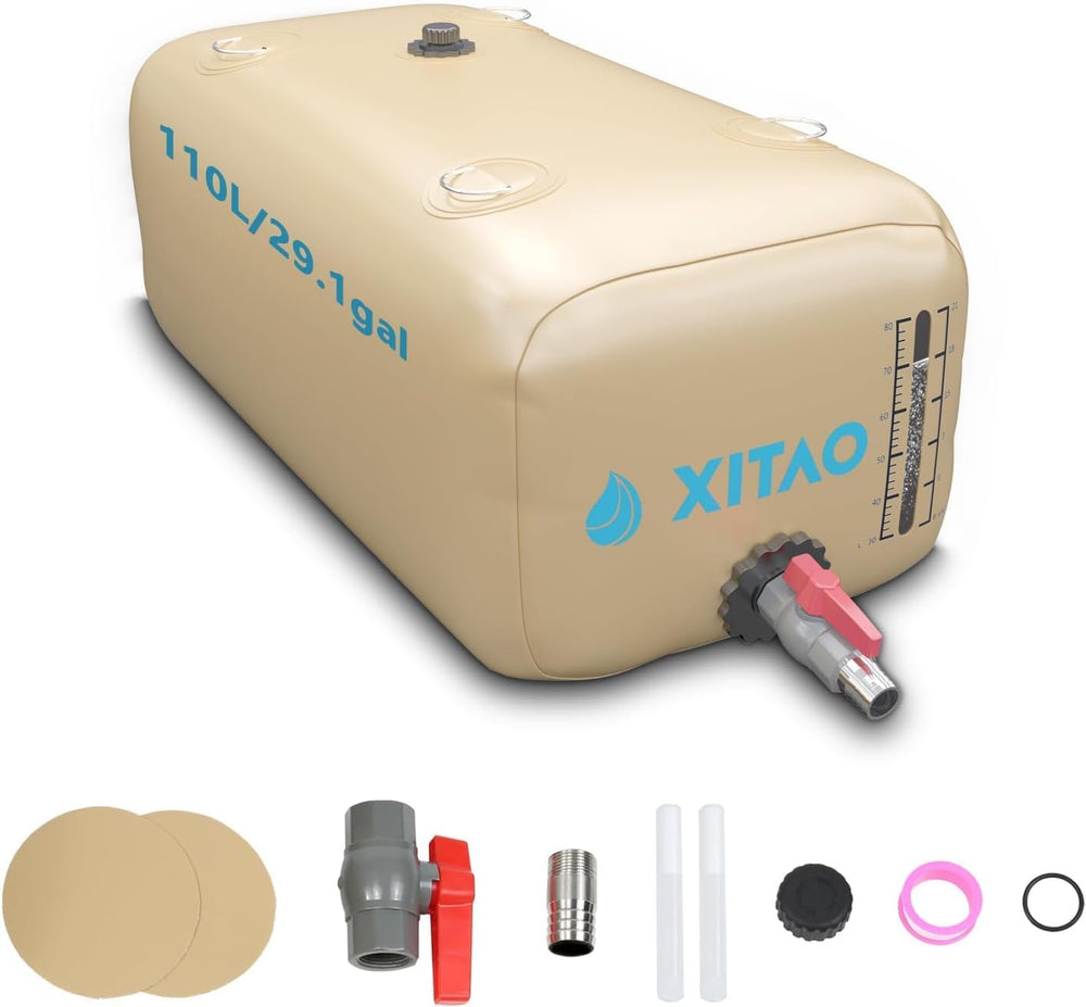 XITAO Water Bladder Storage Containers, Water Tank Foldable Portable Water St...
