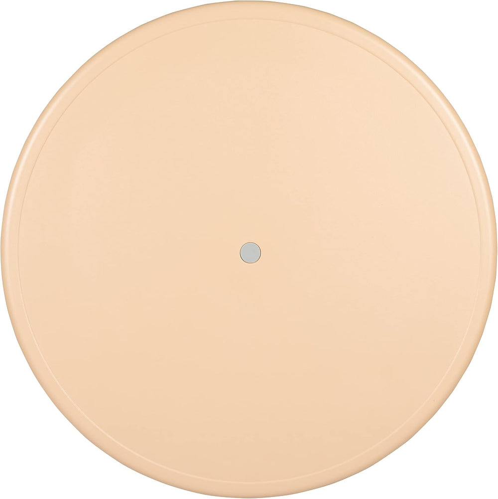Flash Furniture 33 in Plastic Adjustable Round Activity Table, Natural