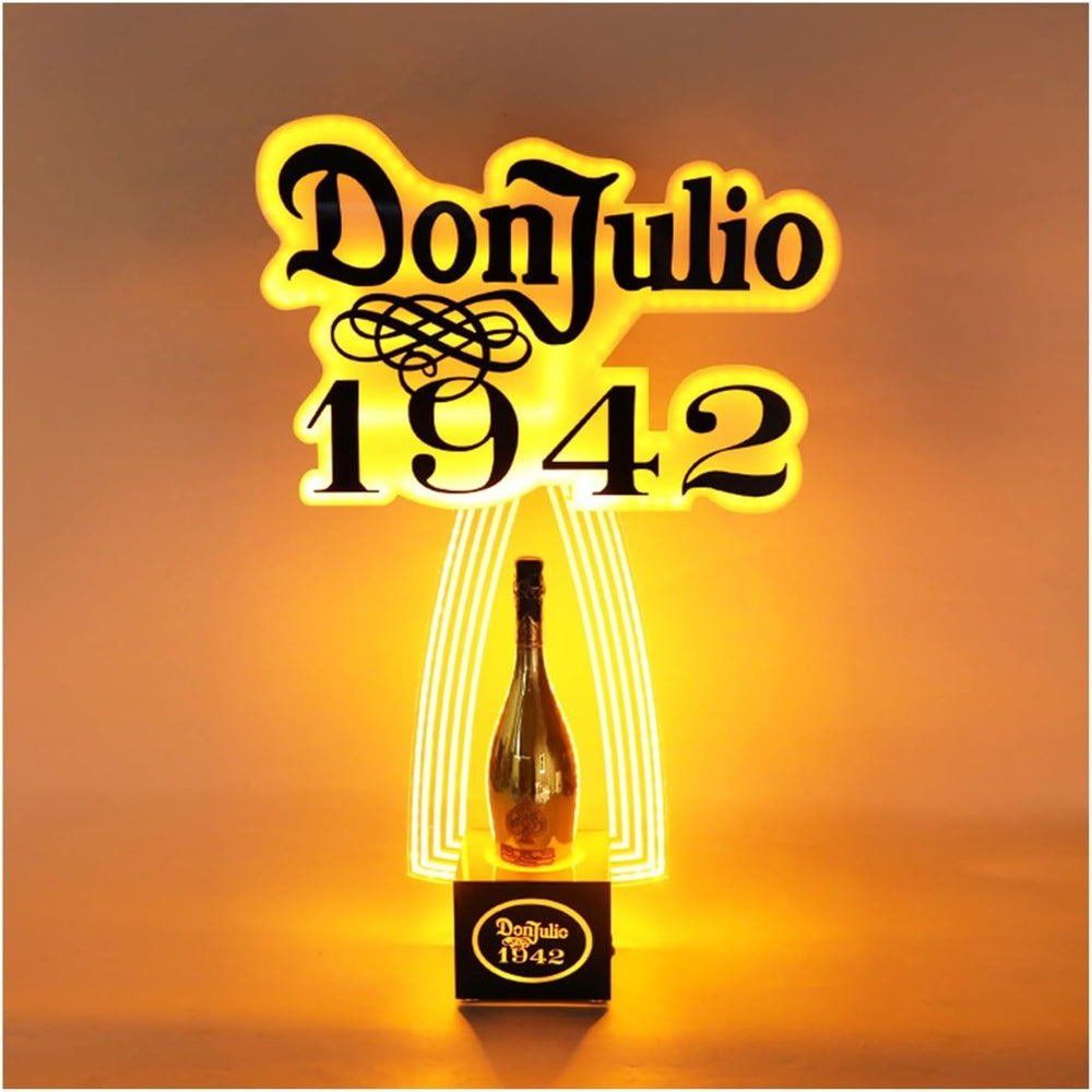 Customizable Logo Glowing Wine Bottle Display Stands Acrylic Bottle Display S...