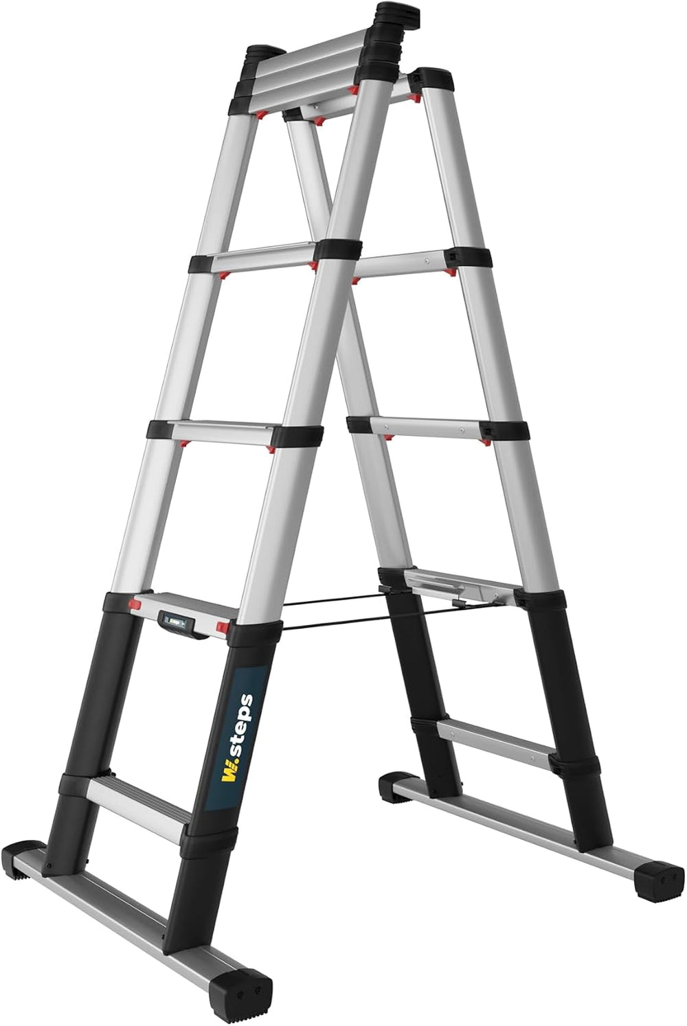 W.Steps Combi 7.5 FT | Telescopic Combination Ladder, ANSI Type 1A Certified