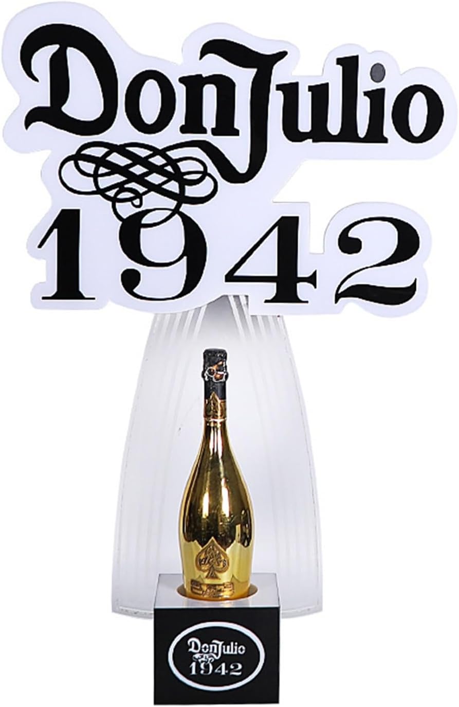 Customizable Logo Glowing Wine Bottle Display Stands Acrylic Bottle Display S...