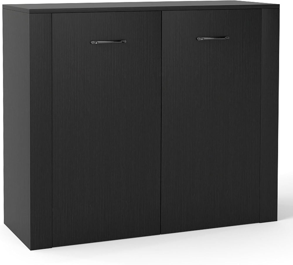 Giantex 38-Inches Storage Cabinet, Sideboard with 2 Doors and 4 Cubic Shelves...