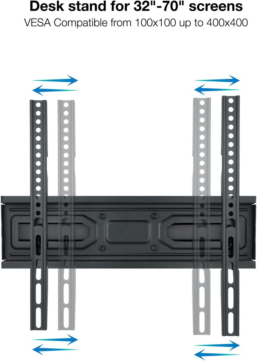 TOOQ LP7846TN-B Wall Mount Bracket for Screens 32" to 70" Black