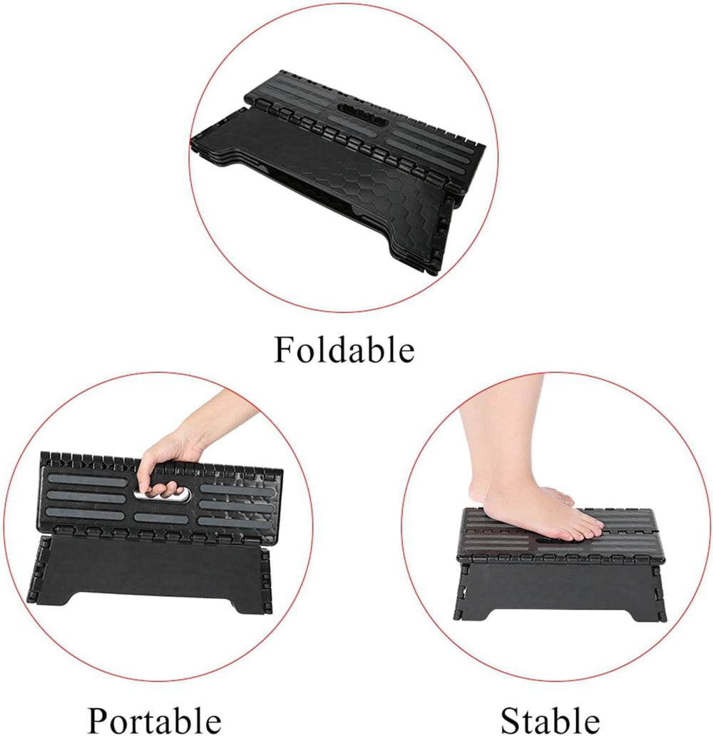 Folding Step Stool, The Lightweight Step Stool, Portable Folding Step Stool B...