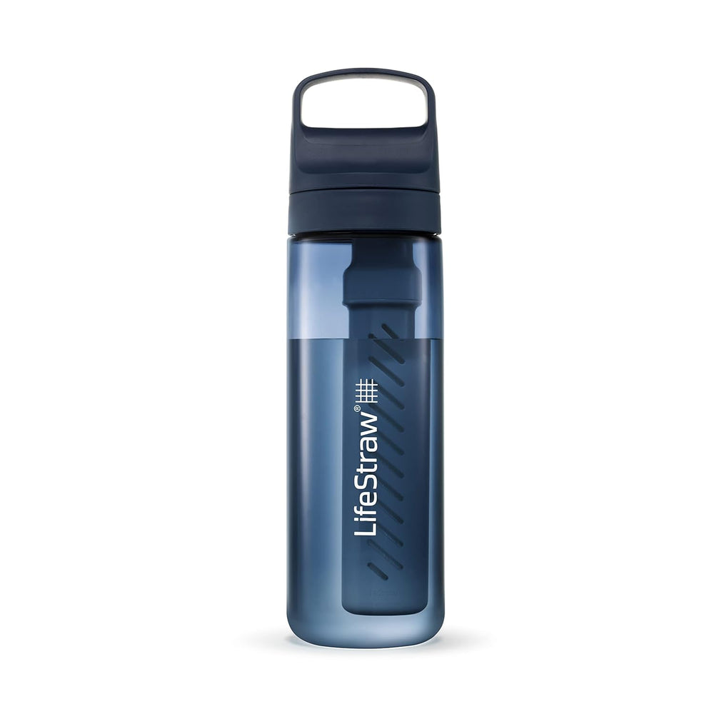 LifeStraw Go Series Water Filter Bottle - BPA-Free, Removes Bacteria, Parasit...