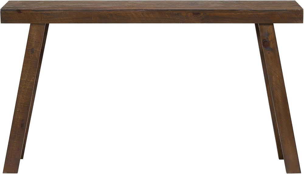 Alaterre Furniture Lawas Solid Wood Console Table, Brown, 56”x12”x32” | Moder...