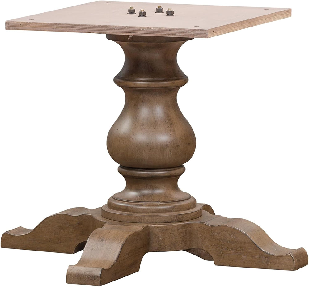 Liberty Furniture Americana Farmhouse Pedestal Table Traditional Kitchen Dini...