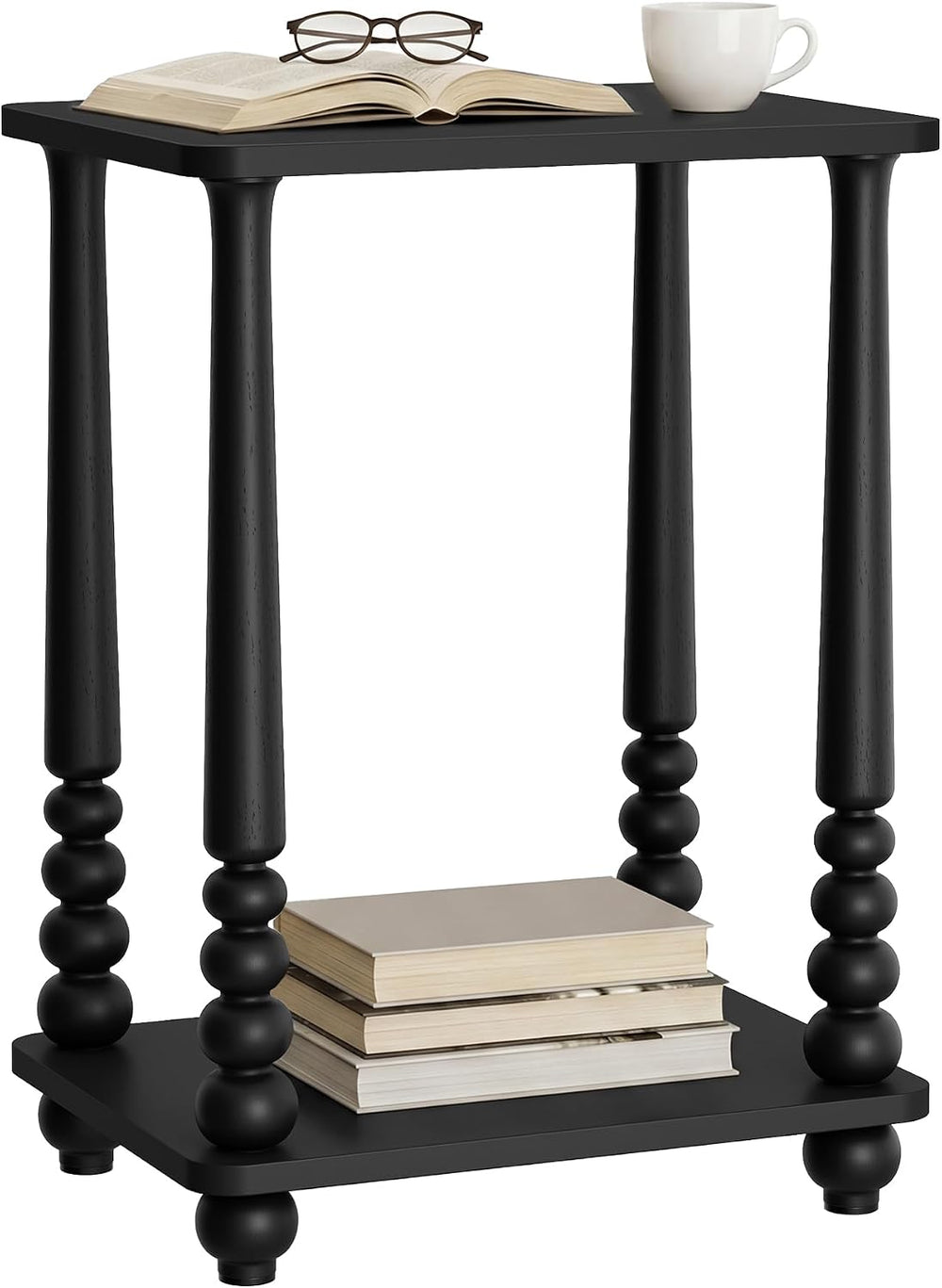 VASAGLE Side End Table, Accent Rectangular Nightstand for Small Spaces