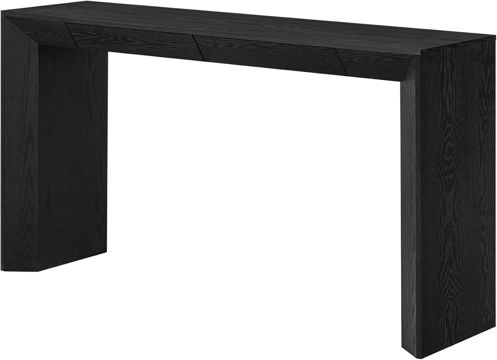 LKTART 60" Modern Farmhouse Console Table with 2 Drawers, Sofa Table Beh...