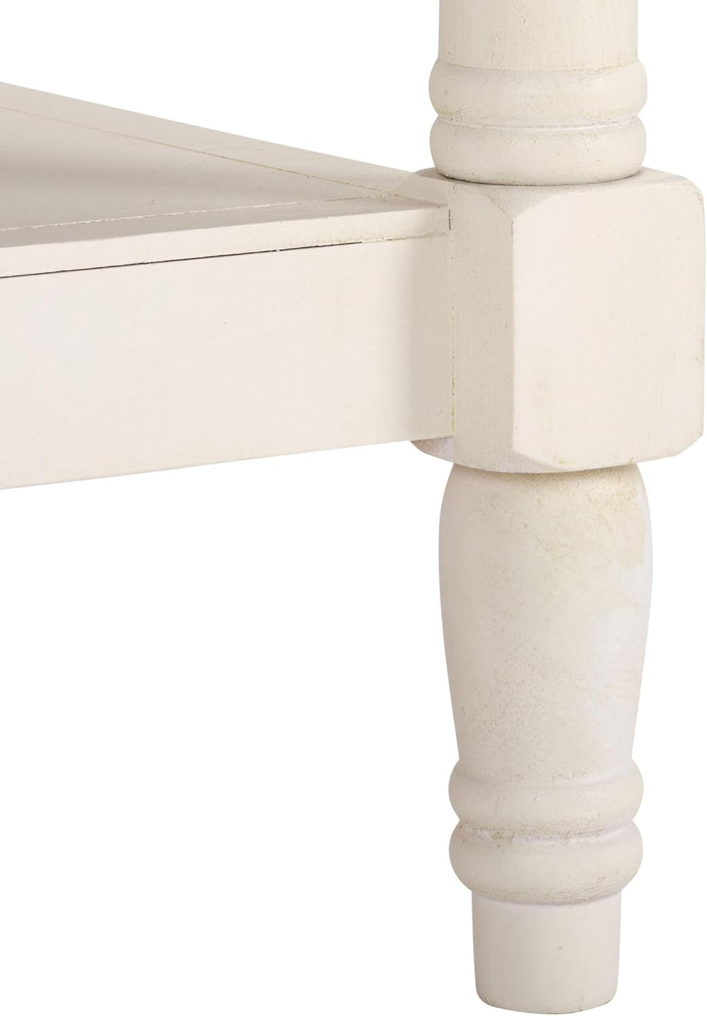 SAFAVIEH Home Collection - Cassie Ivory Accent Table, 3-Tier Storage Shelf, C...