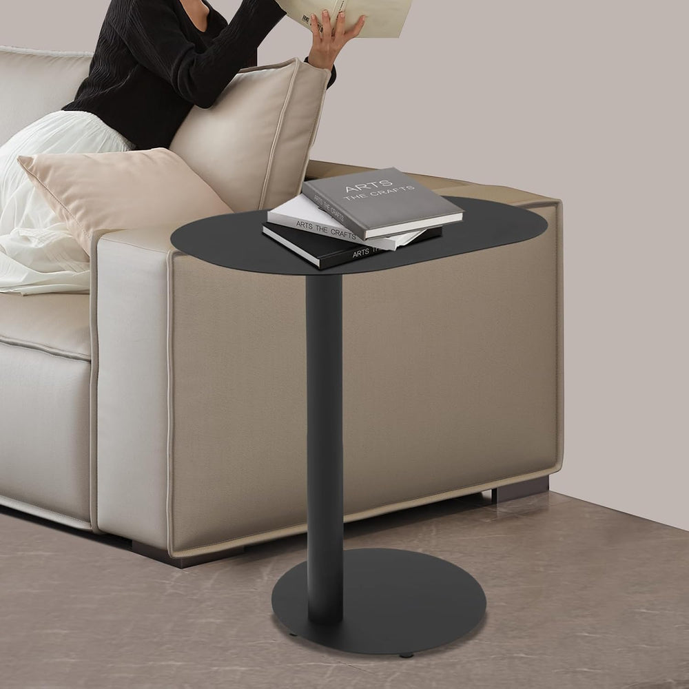 C-Shaped Side Table, Iron End Table, Couch Side Table for Living Room, Study ...
