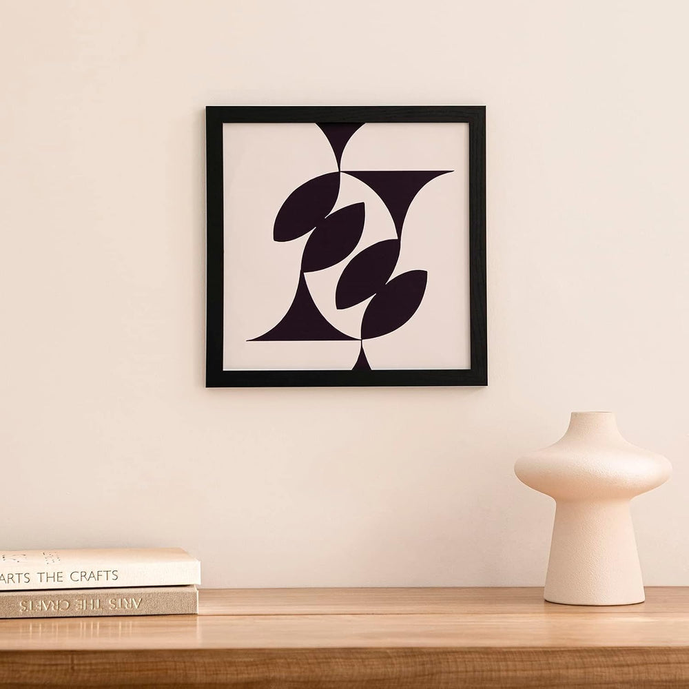 eletecpro Picture Frames Set of 9, 12x12 in, Acrylic Cover, Black