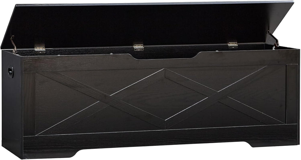 55.1" Storage Bench,Storage Chest for Entryway, Mudroom & Bedroom | ...