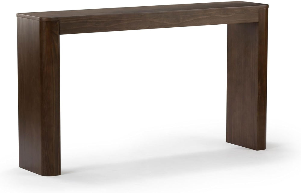 Plank+Beam Contour Console Table, 56 Inch, Walnut