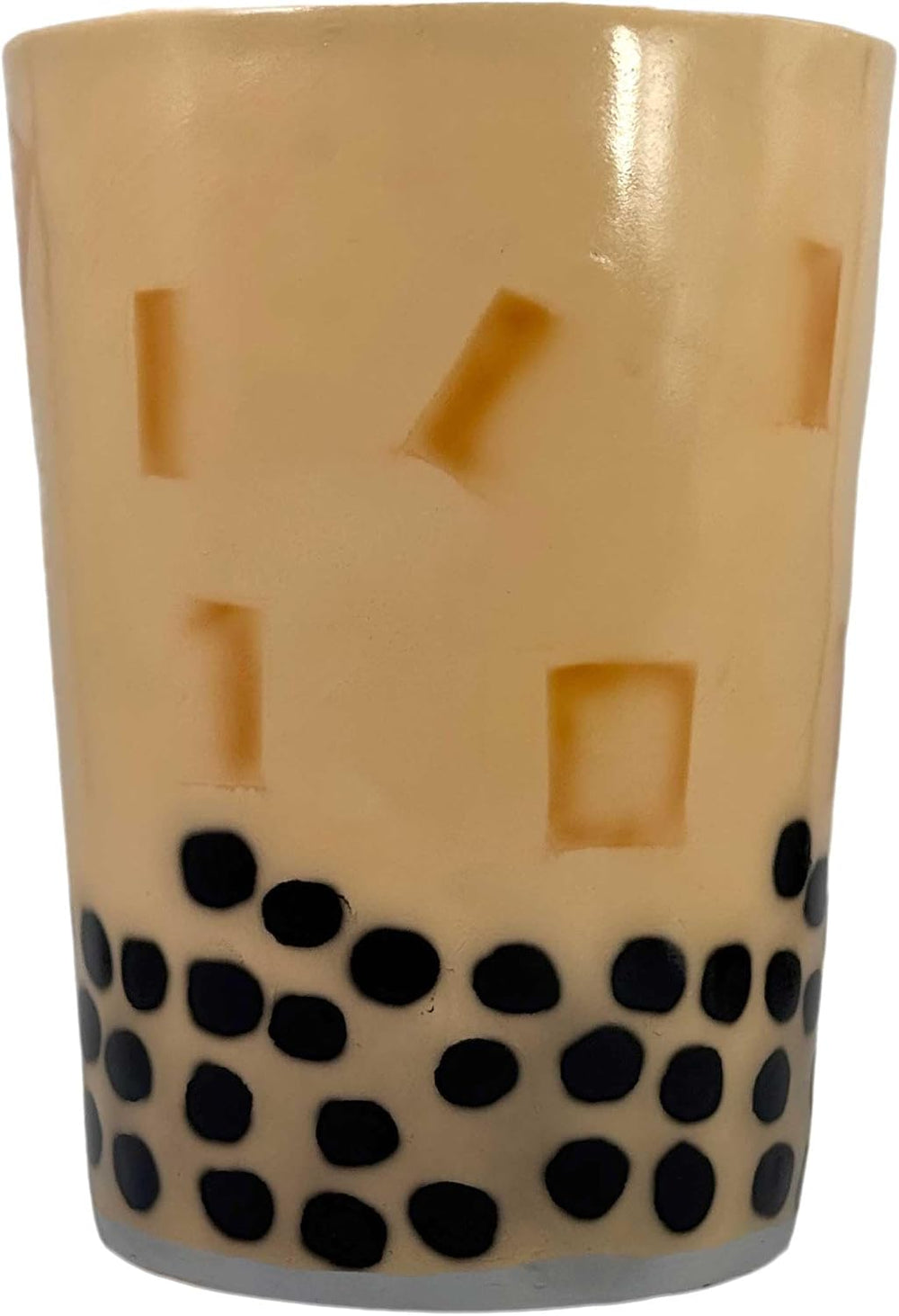 Galt International 18" Boba Milk Tea Stool Side Table | Asian Bubble Tea...