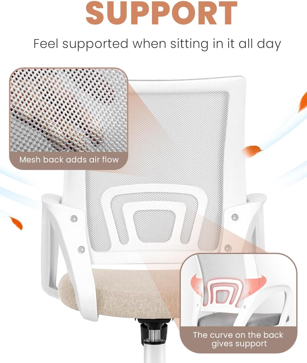 NEO CHAIR Office Desk Computer Chair Ergonomic Mesh Gaming Cushion Seat with ...