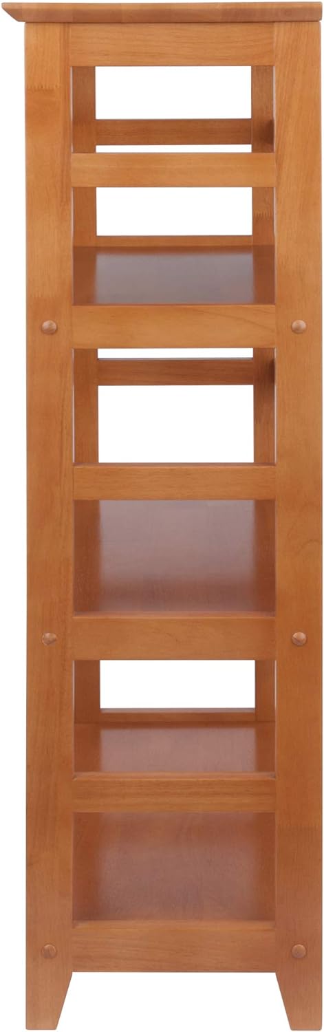 Winsome Studio 3-Tier Bookshelf, Honey Pine, 42"