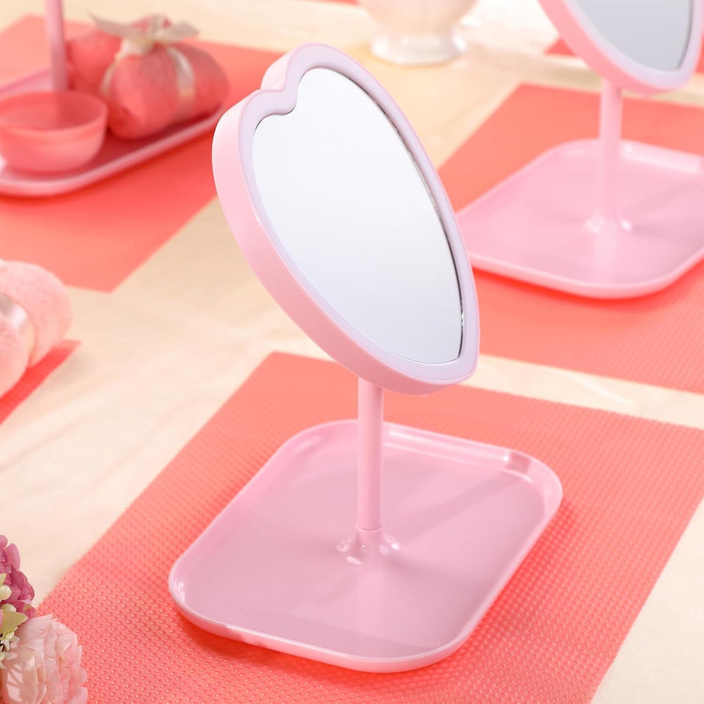 8 Pcs Heart Mirror Spa Party Favors for Girls Sleepover