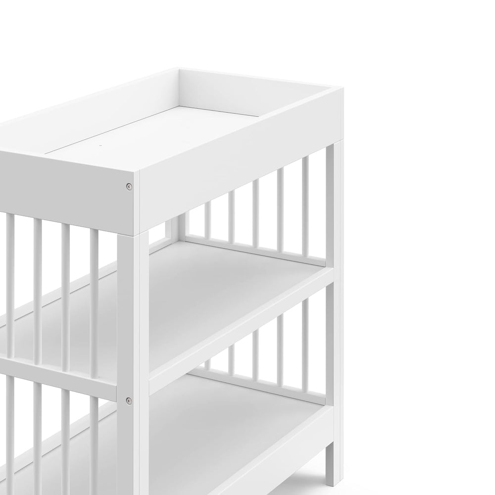 Graco Teddi Changing Table with Water-Resistant Changing Pad (White) - GREENG...