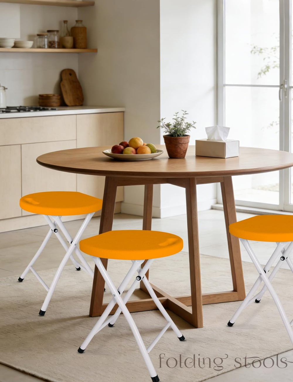 18 Inch Folding Stool with Handle