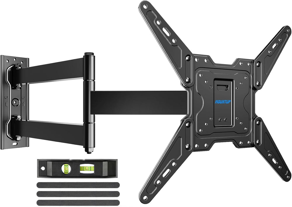 MOUNTUP Long Arm TV Wall Mount for Most 32-65 Inch TVs, Corner TV Mount Full ...