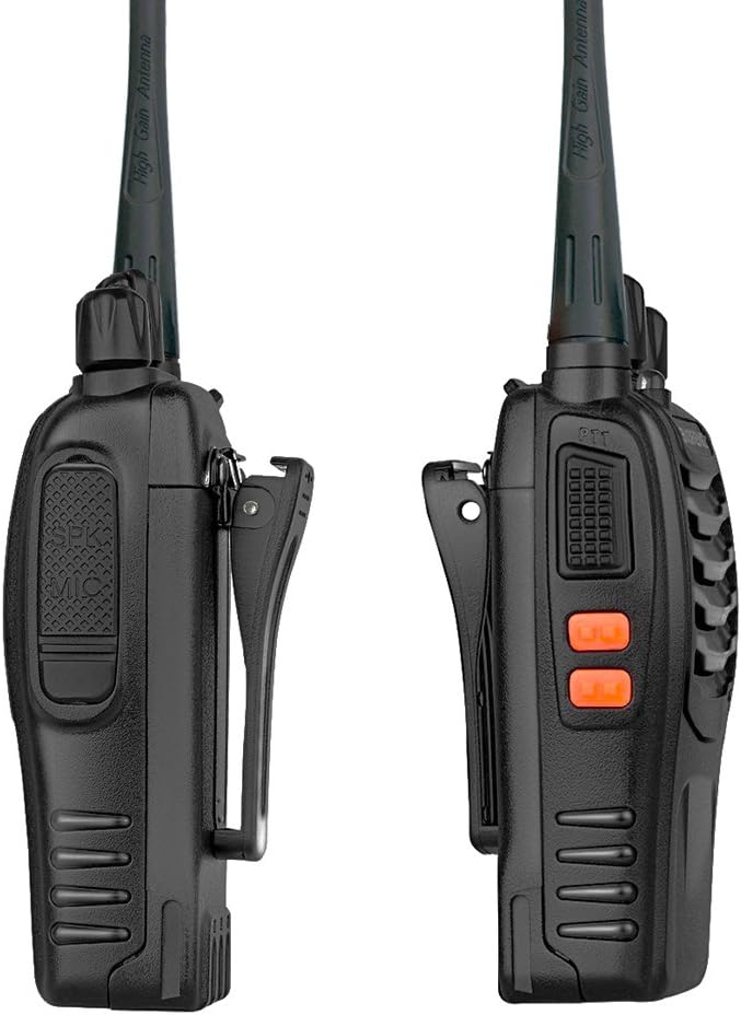 Walkie talkies 10 Pack Long Range Rechargeable 2 Way Radio UHF 16-Channel wit...