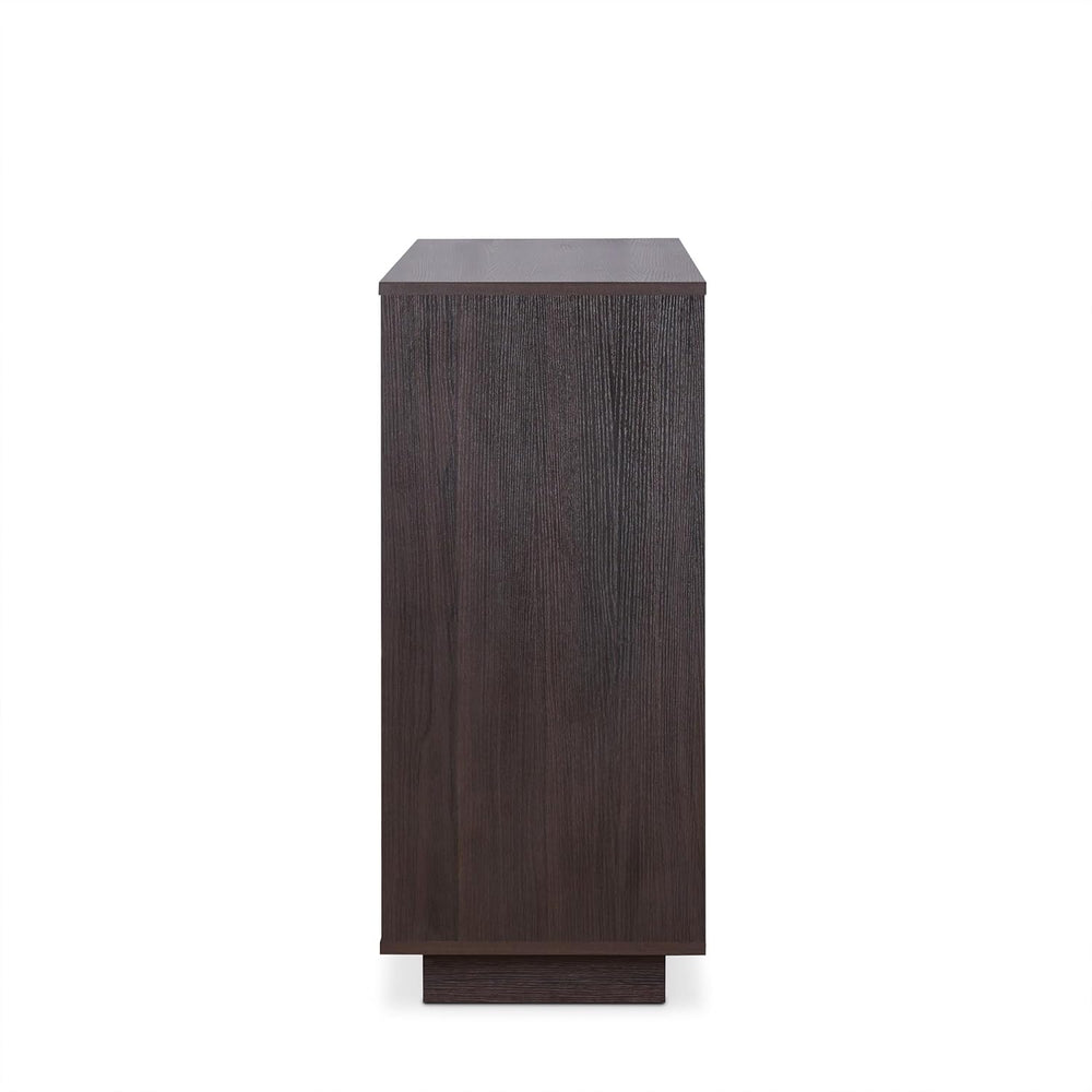 Wine Cabinet with Storage Shelves, Kitchen Wine Sideboard Cupboard Pantry Cab...