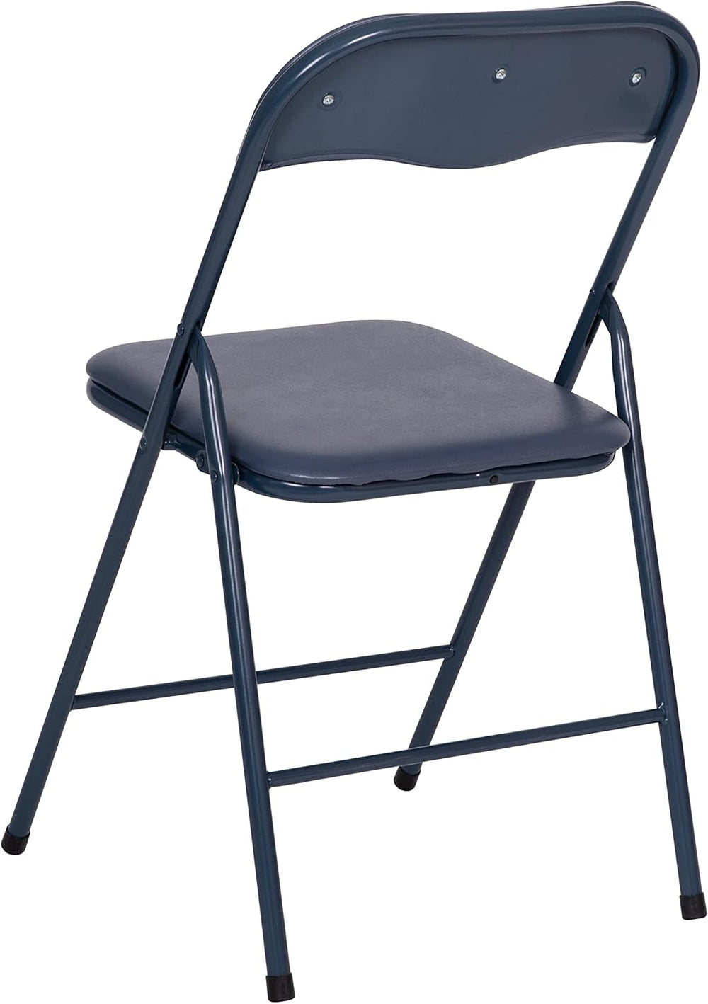 Flash Furniture Madison 5-Piece Folding Card Table and Chair Set, Navy | Port...