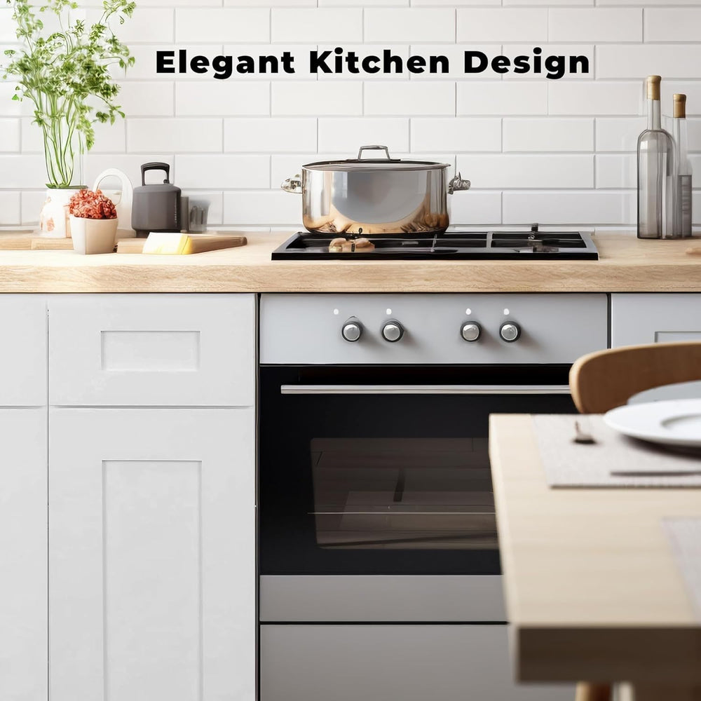 Hollywood Fabiani Design Base Kitchen Cabinet - 9 in. W x 24 in. D x 34.5 in....