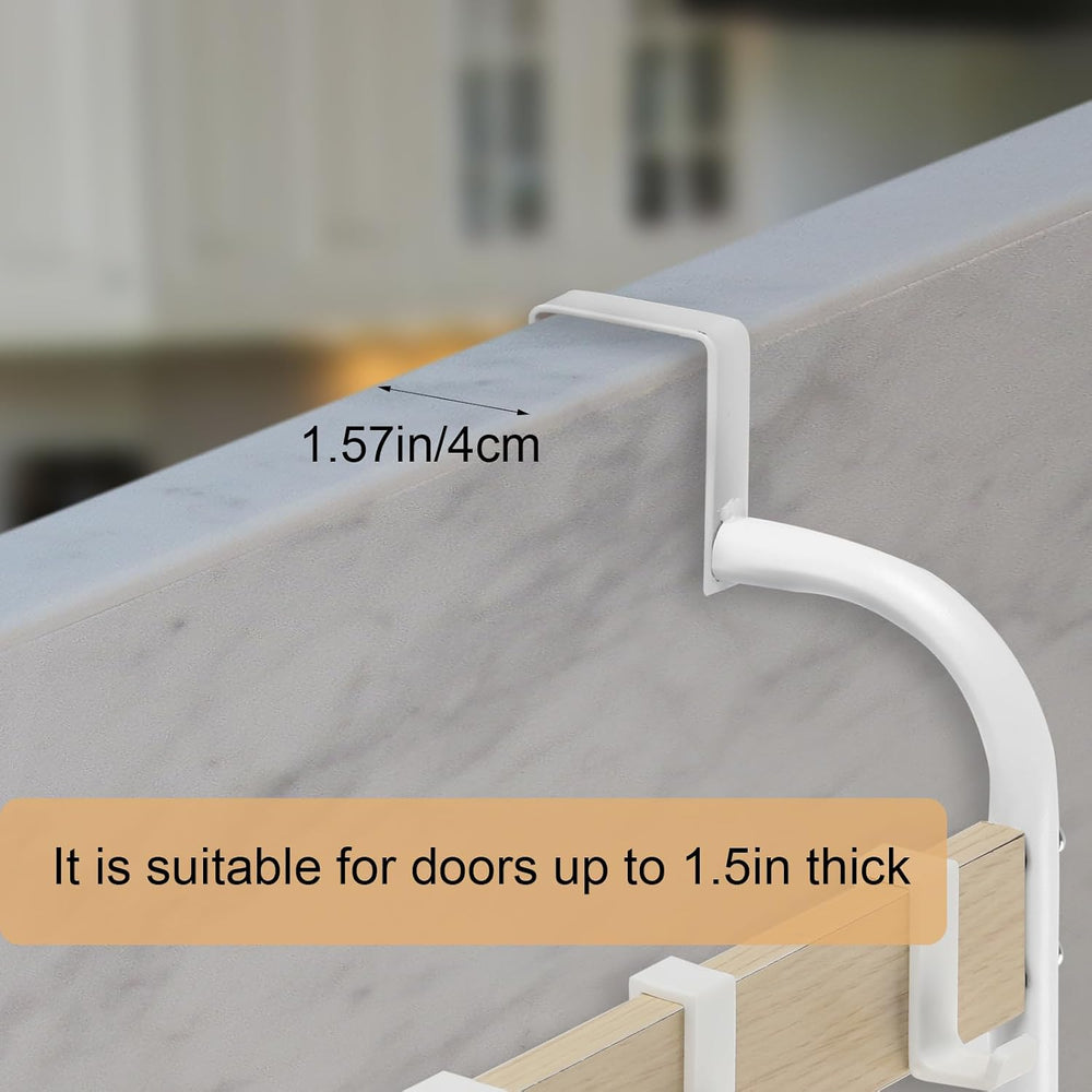 Over the Door Towel Rack for Bathroom 5 Tier Over The Door Towel Bar