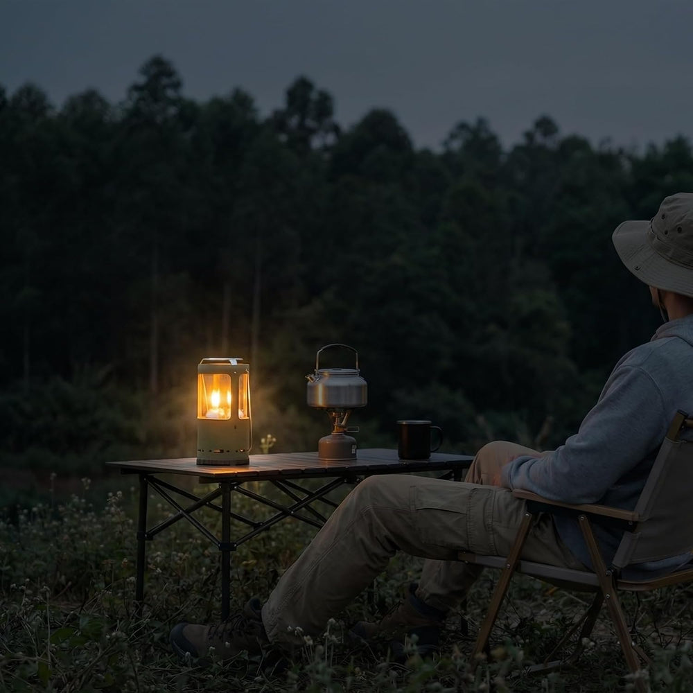 Candle Lantern for Real Candles, Camping Candle Lantern