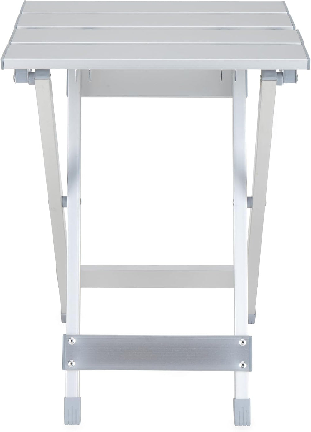 Camco Aluminum Fold-Away Outdoor Side Table for Campsites, Small, 51890