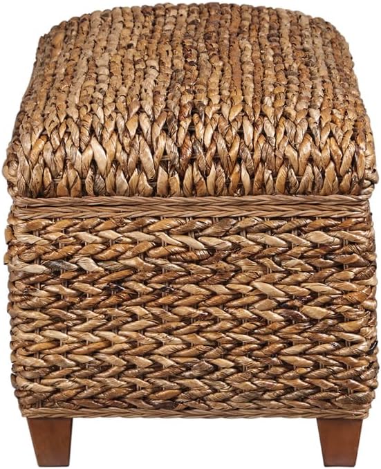 Coaster Home Furnishings - Laughton - Banana Leaf - Storage Bench with Lift-T...