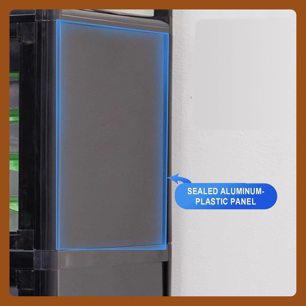 Kitchen Pantry Storage Cabinet Environmental Aluminum Composite Panel Aluminu...