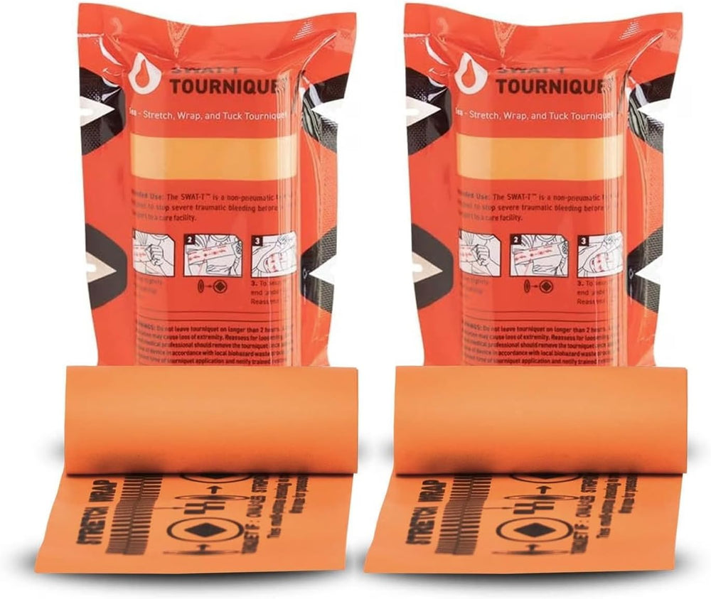 SWAT-T Tourniquet, Orange, Pack of 2