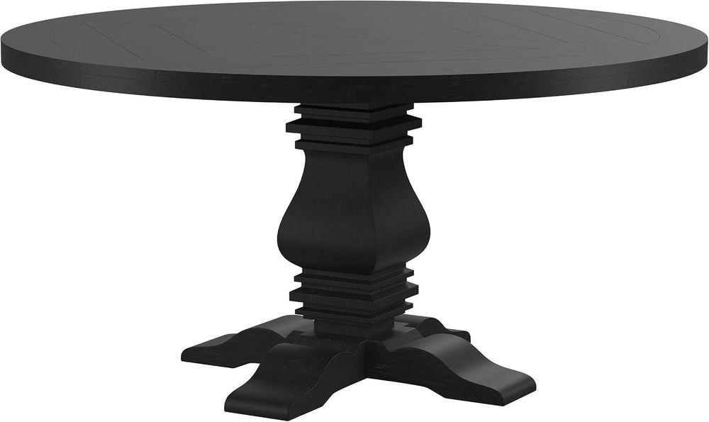 Coaster Home Furnishings - Florence - Pine Wood - Traditional Round Dining Ta...