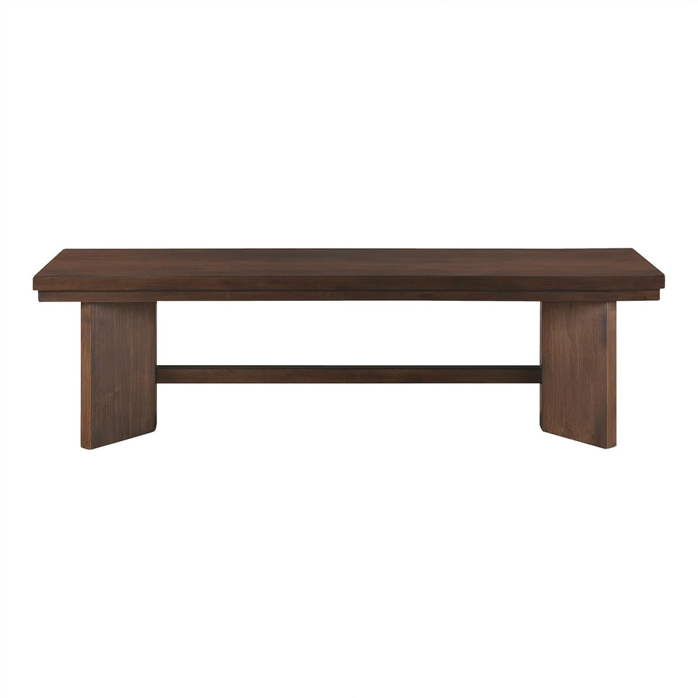 Lexicon Dining Bench for Dining Room Table, 59" Wood Bench for Home and ...