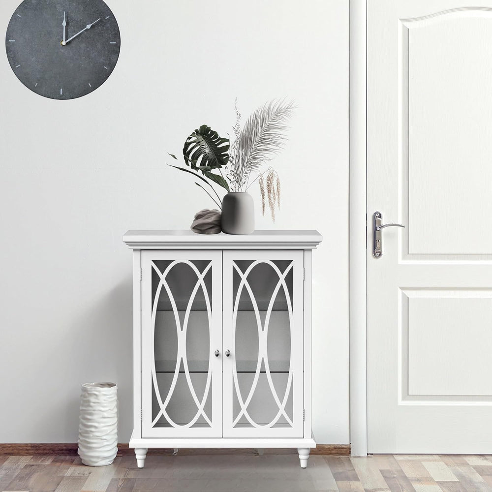 Teamson Home Florence 26 in. x 32 in. 2-Door Freestanding Wooden Floor Cabine...