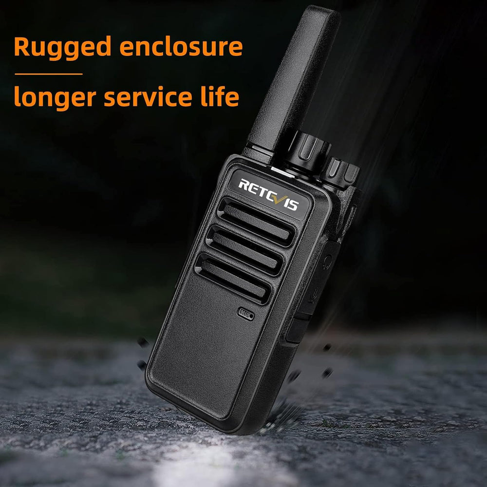 Retevis RT68 FRS Walkie Talkies for Adults Long Range (2 Pack)
