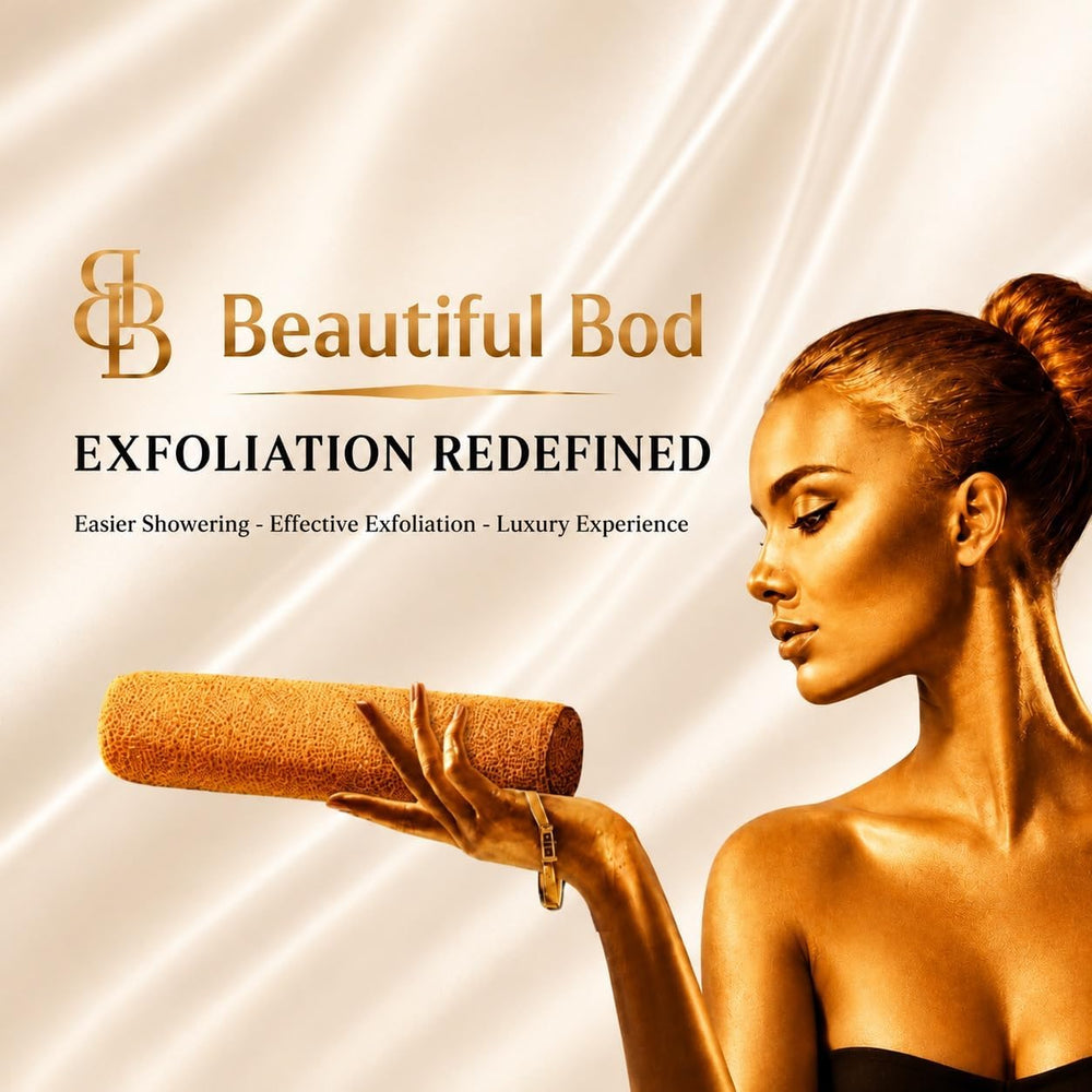 The Destiny Loofah - Patented 13-Inch Exfoliating Back & Body Scrubber fo...