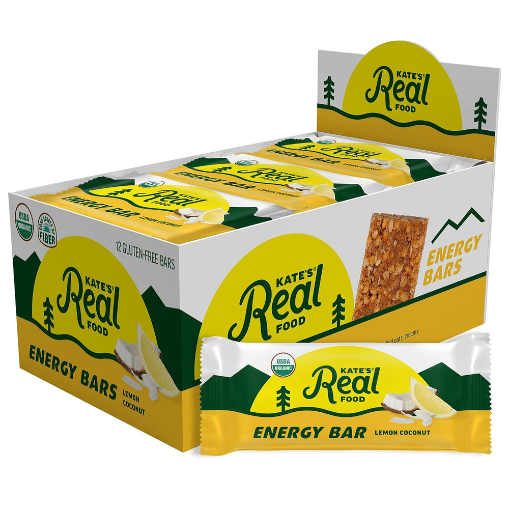 Kate’s Real Food Organic Granola Bars 12 Pack | Clean Energy, Organic Ingredi...