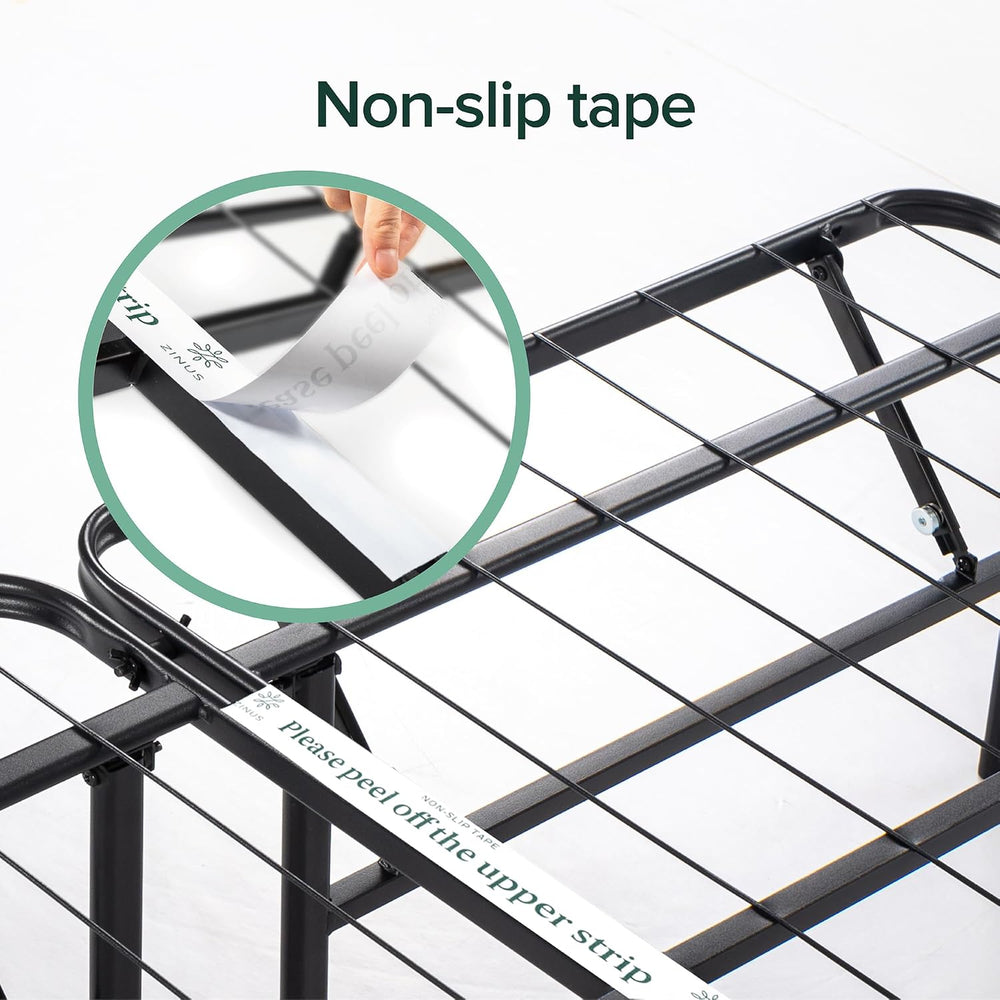 Zinus SmartBase Tool-Free Assembly Mattress Foundation, 14 Inch Metal Platfor...