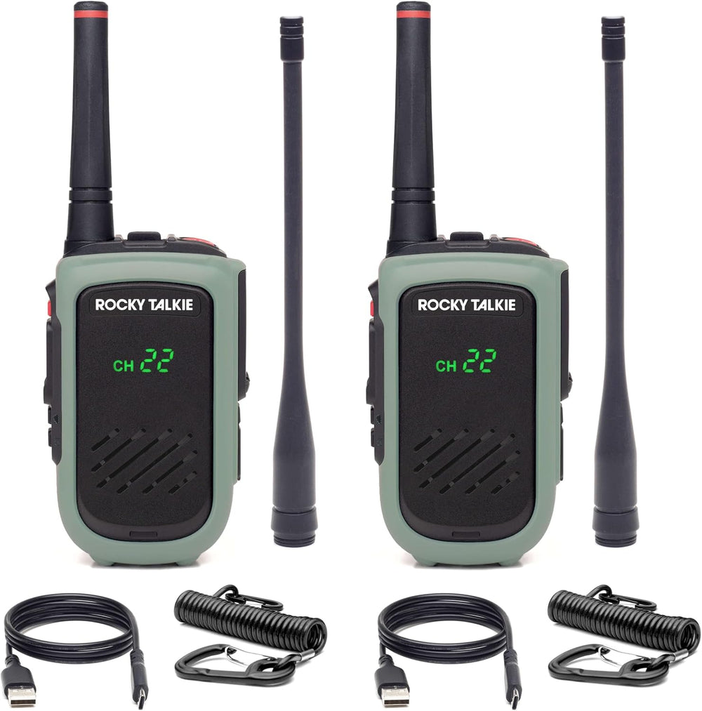 Expedition 5 Watt Radio - GMRS Radio with IP67 Waterproofing, Long Range Walk...