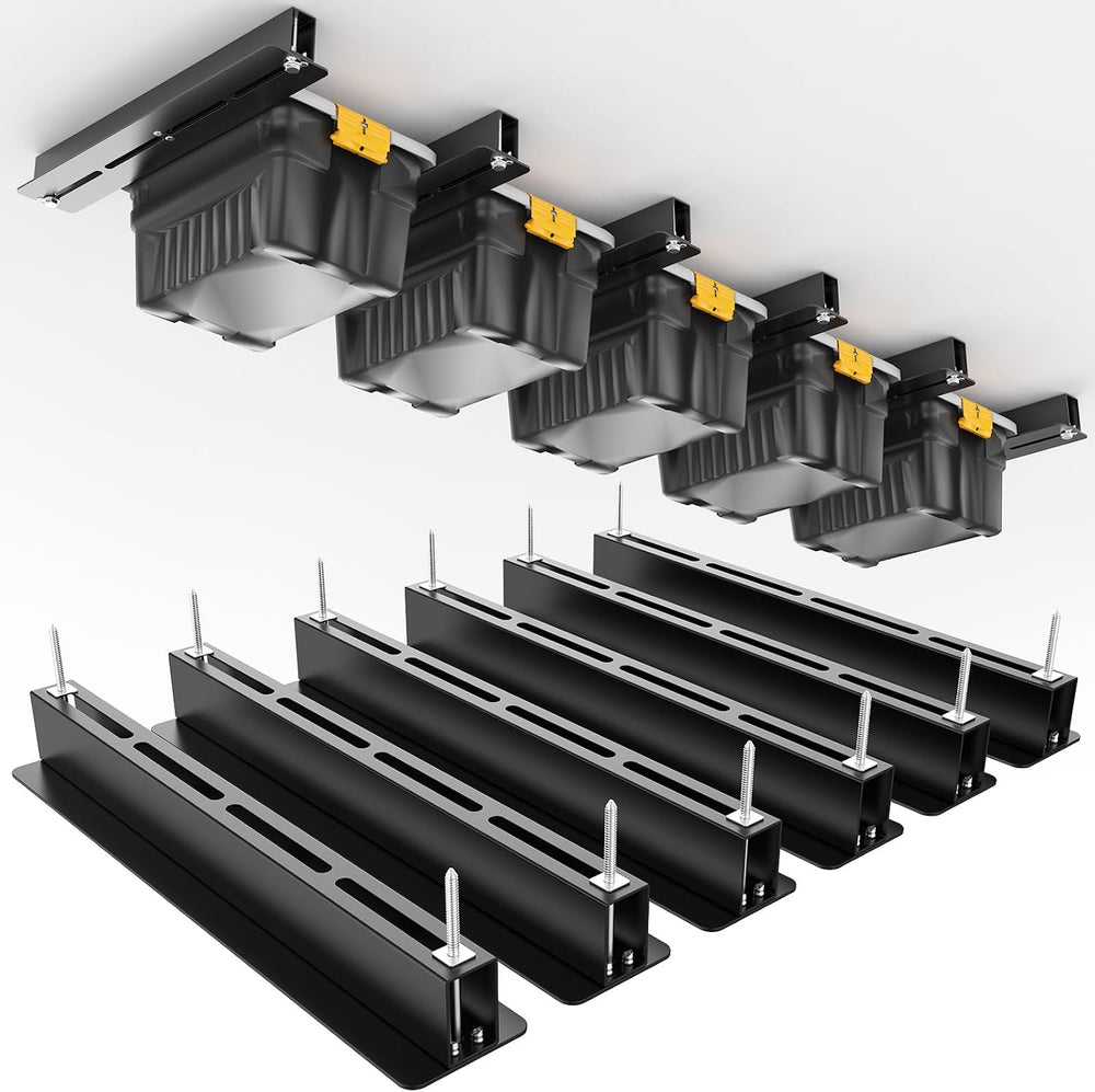 Heavy Duty Ceiling Storage Rack,Overhead Garage Storage Rack,Powder Coated To...
