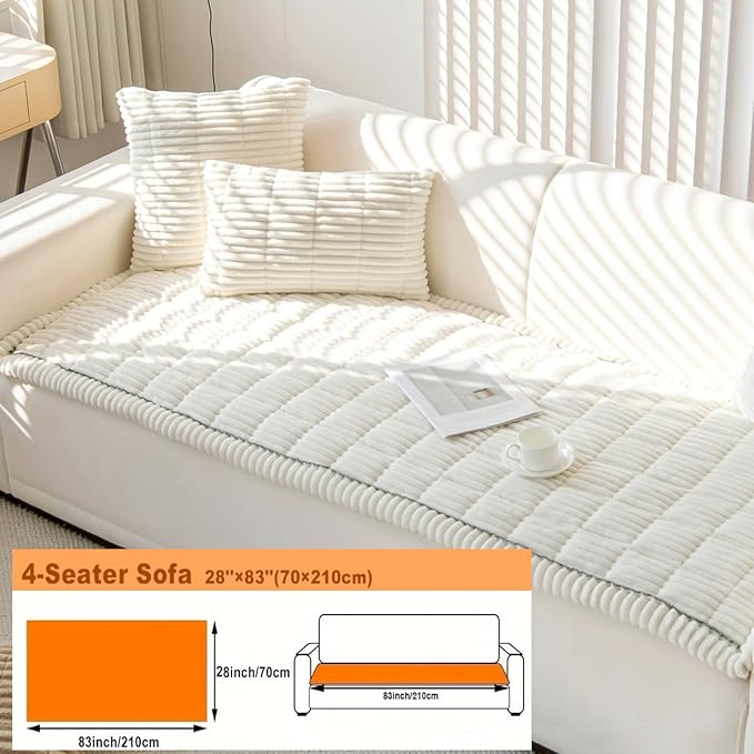 ZQFFB Pet Couch Cover Dogs Washable Non-Slip Couch Protector Pet Friendly Dog...