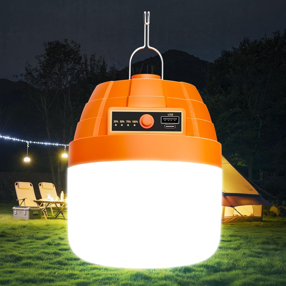 Rechargeable Portable LED Camping Lantern,3000LM,10000mAh PowerBank, LED Tent...