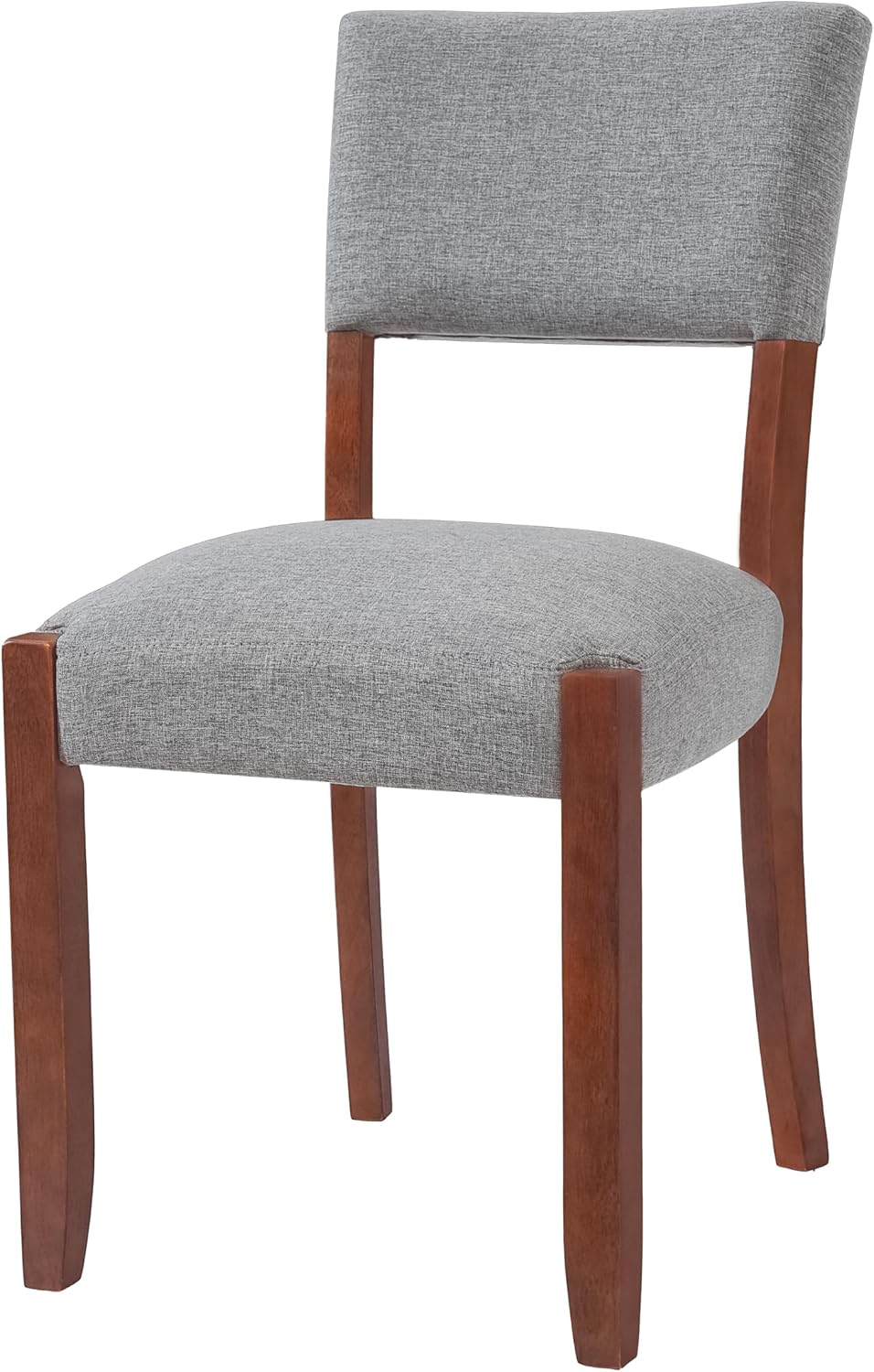 Merax 4 Piece Dining Table Set, Faux Marble Table and 2 Upholstered Chairs 1 ...