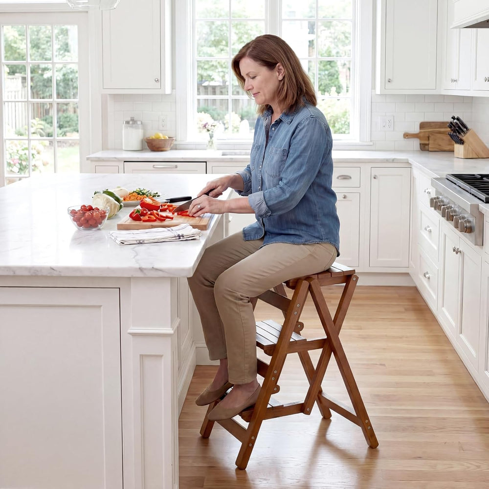 Step Stool for Adults / Step Ladder / Counter Chair
